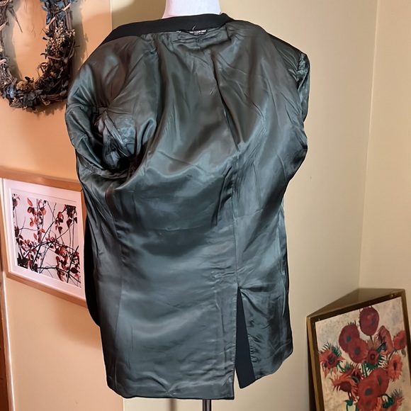 Vtg 60s/70s BILL BLASS Size 40S Cashmere Sportcoat Forest Green 2-Button Classic - Picture 15 of 16
